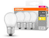 OSR 075113022 - LED-Lampe BASE RETRO E27, 4 W, 470 lm, 2700 K, 3er-Pack