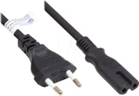 GC P0370-S100 - Euro-Stecker Typ C auf C7 , schwarz, 0,75 mm&sup2;, 10 m