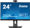 IIY XUB2490HSUCB - 60,4cm Monitor, Full HD, Webcam, Lautsprecher, Pivot