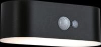 PLM 94571 - Outdoor Solar Wandleuchte Adya, 200 lm, 3000K, IP44