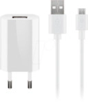 GOOBAY 44983 - USB-Ladeger&auml;t, 5 V, 1 A, microUSB, wei&szlig;