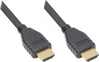 GC M0135 - HDMI A Stecker > HDMI A Stecker, UHD 4K, 0,5 m