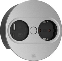 BACH 946.012 - TWIST 2 Steckdoseneinheit, 1-fach, USB A&C 22W