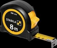 STABILA 19579 - Ma&szlig;band BM 100, 8 m, metrische 1000er-Skala