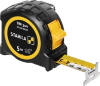 STABILA 19576 - Ma&szlig;band BM 300, 5 m, cm/inch-Skala