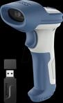 INATECK BCST73WB - Barcodescanner, 2D, Bluetooth/Funk/USB, blau