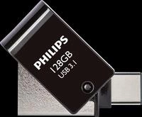 PHI FM12DC152B - USB-Stick, USB 3.1, 128 GB, USB C, 2-in-1