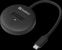 SANDBERG 136-47 - Dockingstation, 1x M.2 NVMe, USB-C 3.2