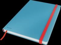LEITZ 44830061 - Notizbuch, liniert (ca. B5), cosy, blau