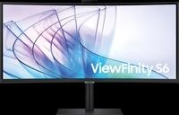 SM S34C652VAU - 86cm Curved Monitor, USB, LAN, KVM-Switch