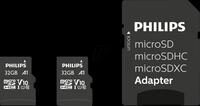 PHI FM64MP45D - microSDXC-Card, 64GB Class 10 UHS-I U1 incl. Adapter 2-pack
