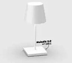 Sigor Nuindie Mini Akku-Tischleuchte, kabellos, dimmbar, bis zu 17h Laufzeit -