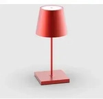 Sigor Nuindie Mini Akku-Tischleuchte metallic, kabellos, dimmbar, bis zu 17h Laufzeit