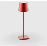 Sigor Nuindie Akku-Tischleuchte metallic, kabellos, dimmbar, bis zu 17h Laufzeit -