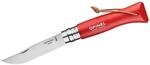 Opinel No 08 COLORAMA EARTH, rot