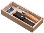 Opinel Geschenkset No 08, Olivenholz, mit Etui