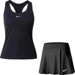 Nike Court Swoosh Bra Tank Schwarz Damen