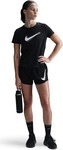 Nike Dri-FIT One Swoosh T-Shirt Damen Schwarz