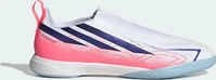 adidas F50 Hyperfast League Laceless Indoor Kinder Wei&szlig;/Blau/Rot Junior