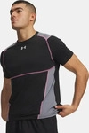 Under Armour Heatgear Elite Fitted Shirt Schwarz/Rosa Herren