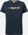 Head Rainbow Tee Dunkelblau Damen
