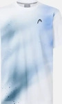 HEAD Topspin T-Shirt Wei&szlig;/Blau/Grau Herren