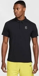 Nike Court Advantage Polo Schwarz Herren