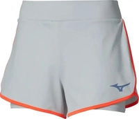Mizuno Flex Shorts Grau Damen