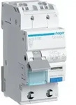 Hager FI-LS-Schalter, Kennlinie B, 13A, 30mA, 1+N, Typ A, QC - ADS913D