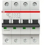 ABB Sicherungsautomat S200, 3+N, 16A, B, 6kA - S203-B16NA