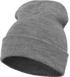 FLEXFIT Unisex Lange Strickm&uuml;tze Beanie 1501KC heather grey one size