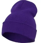 FLEXFIT Unisex Lange Strickm&uuml;tze Beanie 1501KC purple one size