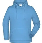 James & Nicholson Herren Kapuzen Sweater Hoodie JN796 sky blue 3XL