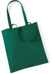 Westford Mill Baumwolltasche 'Bag for Life' Einkaufstasche W101 bottle green 38...