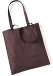 Westford Mill Baumwolltasche 'Bag for Life' Einkaufstasche W101 chocolate 38 x...