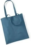 Westford Mill Baumwolltasche 'Bag for Life' Einkaufstasche W101 airforce blue 38 x 42