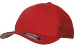 FLEXFIT Unisex Flexfit Mesh Trucker Kappe Netz Cap 6511 red L/XL