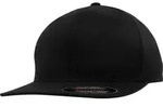 FLEXFIT Unisex 6-Panel Flexfit Kappe Flache Cap 6277FV black L/XL