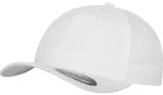 FLEXFIT Unisex 5-Panel Flexfit Kappe Klassische Cap 6560 white S/M