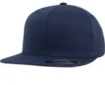 FLEXFIT Unisex 6-Panel Flexfit Kappe Flache Cap 6277FV navy S/M