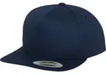 FLEXFIT Unisex 5-Panel Snapback Kappe Flache Cap 6007 navy one size