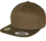 FLEXFIT Unisex 6-Panel Snapback Bio Kappe Klassische Cap 6089OC burnt olive one size