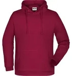 James & Nicholson Herren Kapuzen Sweater Hoodie JN796 wine L