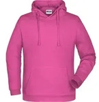 James & Nicholson Herren Kapuzen Sweater Hoodie JN796 pink L