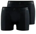 Herren funktionelle Boxershorts Craft Core Dry 3" 2-pack Gr&ouml;&szlig;e: M / schwarz