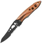 Klappmesser Leatherman Skeletool KBX gr&uuml;n/orange