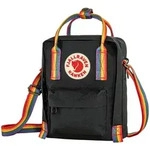 Umh&auml;ngetasche Fj&auml;llr&auml;ven K&aring;nken Rainbow Sling schwarz