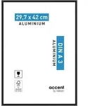 Nielsen Bilderrahmen Accent Aluminium 29,7 x 42,0 (A3) / Schwarz Matt