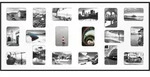 Nielsen Bilderrahmen Collage Pixel Aluminium Schwarz