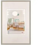 Walther Bilderrahmen New Lifestyle Kunststoff Normalglas / Floatglas / Grau /...